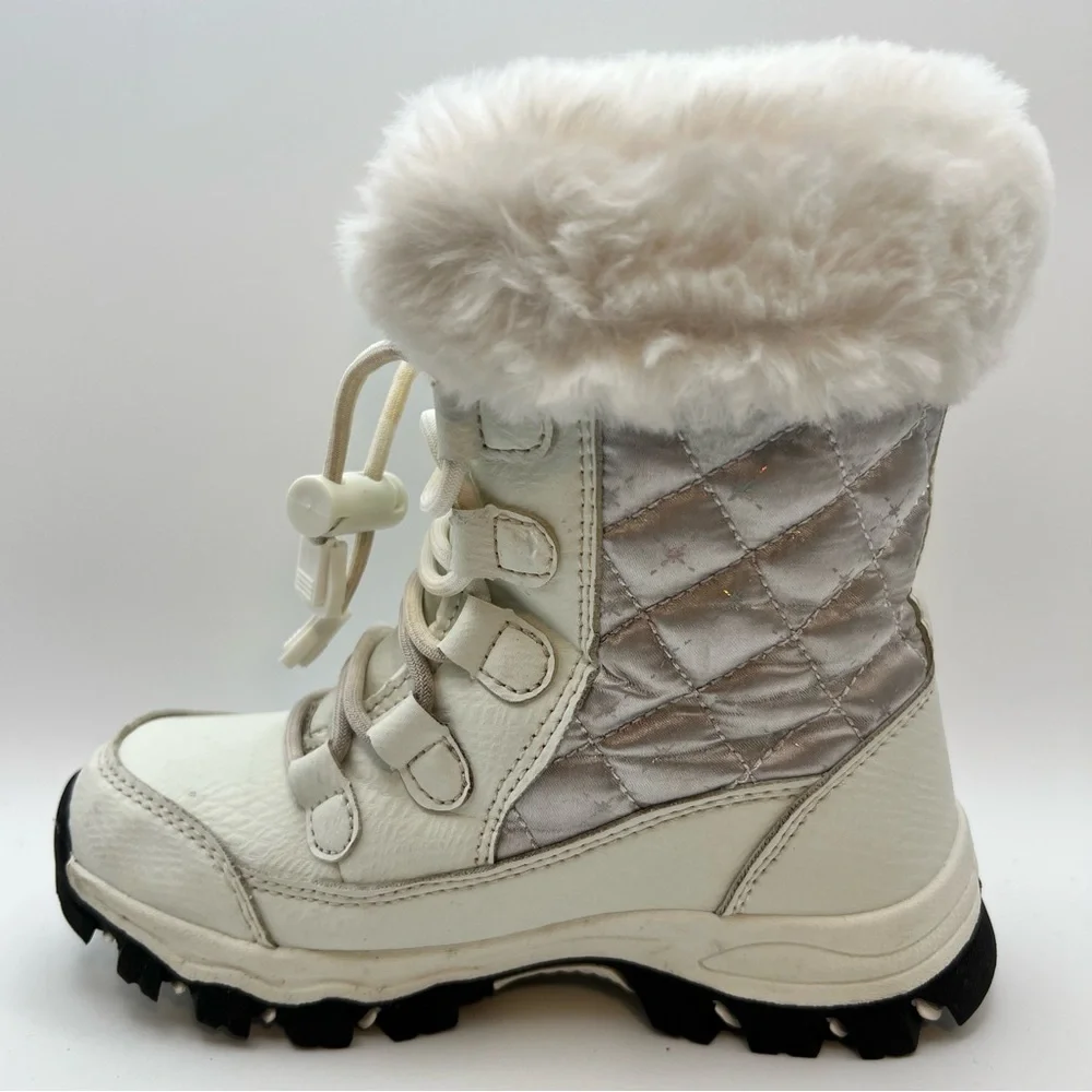 3/$30 HOBIBEAR girls Snow Boots Waterproof Slip Resistant Anti-Slip Cold Weather